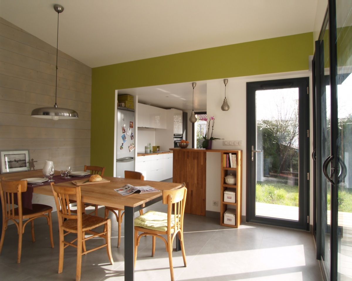 Extension bois et rnovation d'une maison : BD Vigny SAM H