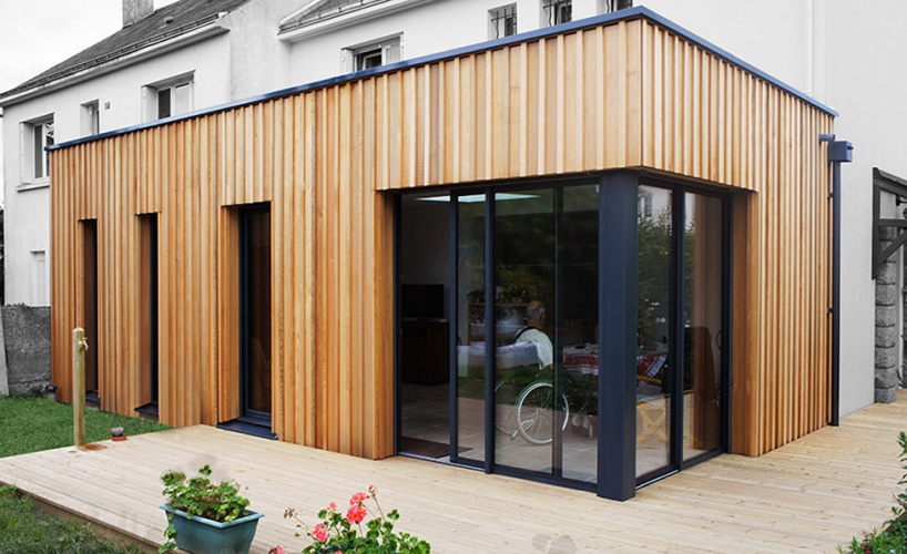 Extension et mise en accessibilit d'une maison  Petit Port - Nantes : MKH-architecte-Nantes-Extension-05