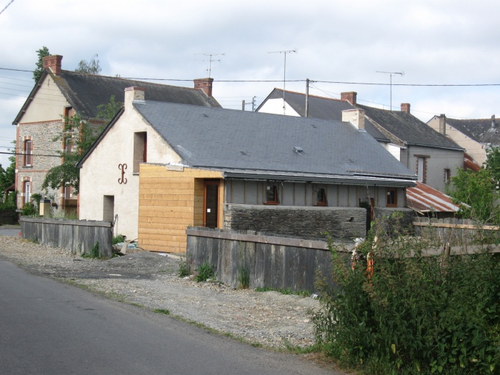 Rhabilitation d'une maison - BBC (44) : Chantier en cours