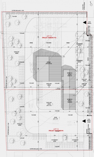 Btiment de Bureaux : Plan Masse